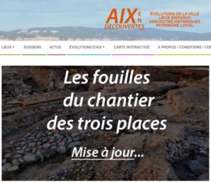 Fouilles archéologiques d'Aix-en-Provence