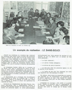 Le "Sans Souci" en 1975