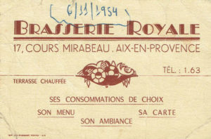 Carte de La Royale