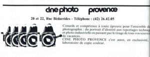 Ciné Photo Provence