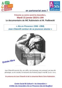 Aix-en-Provence 1946-1968 de Jean Chiarelli
