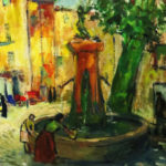 Une fontaine à Aix-en-Provence