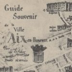 Carte Guide Souvenir d'Aix en 1910