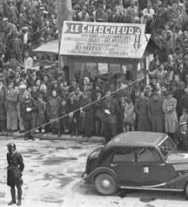 Deux vues inédites des places des Prêcheurs et Verdun en 1946