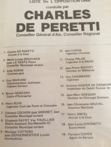 1995 - Charles de Peretti